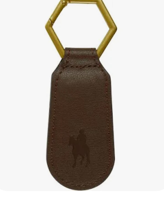 Thomas Cook Hat Clip Tan and Chocolate