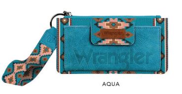 Wrangler Southwestern Logo Wallet