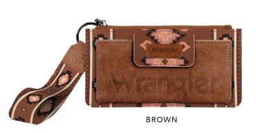 Wrangler Southwestern Logo Wallet