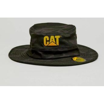 CAT Trademark Safari Hat Night Camo