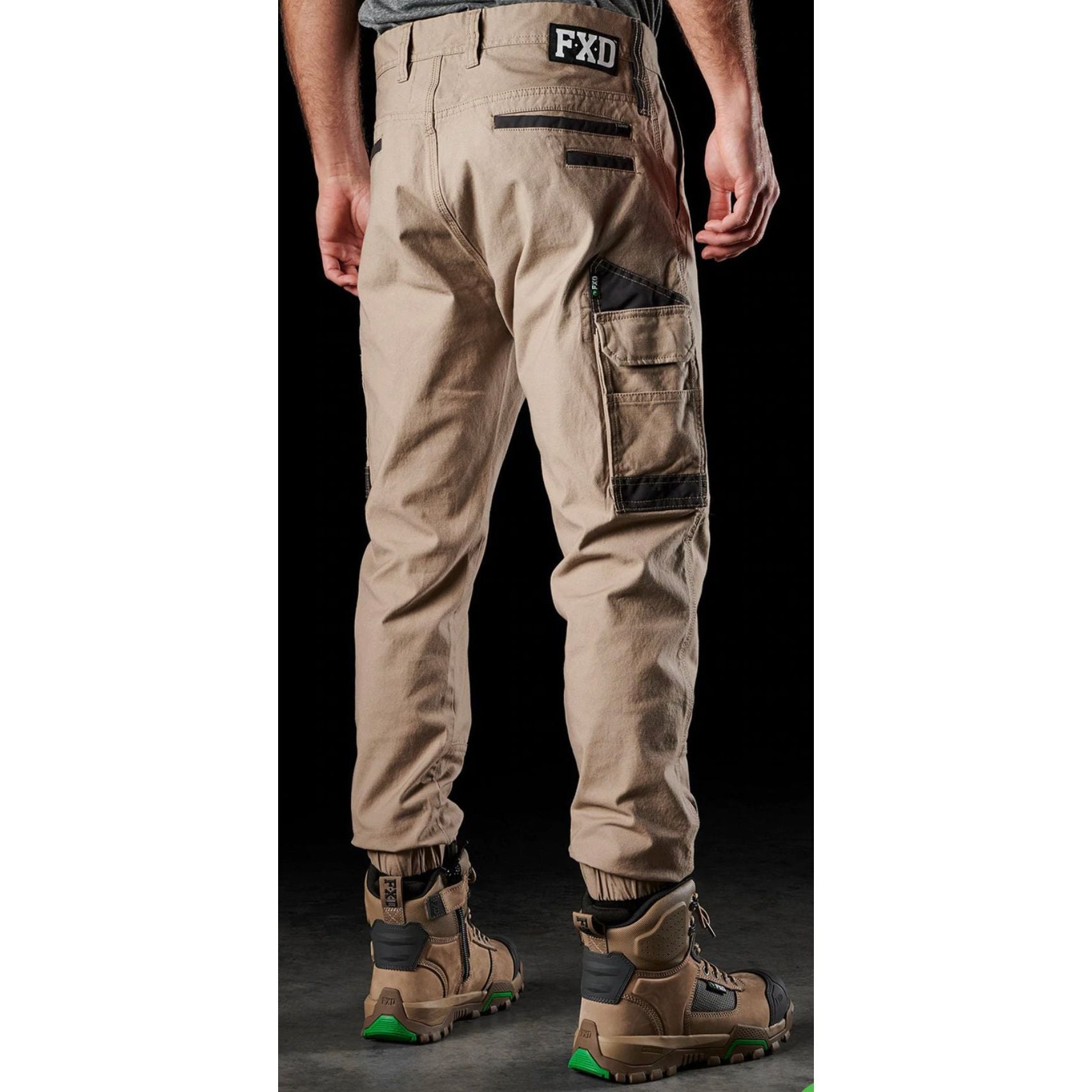 FXD Men WP-4 Stretch Cuffed Work Pants Lighterweight Strong Cotton